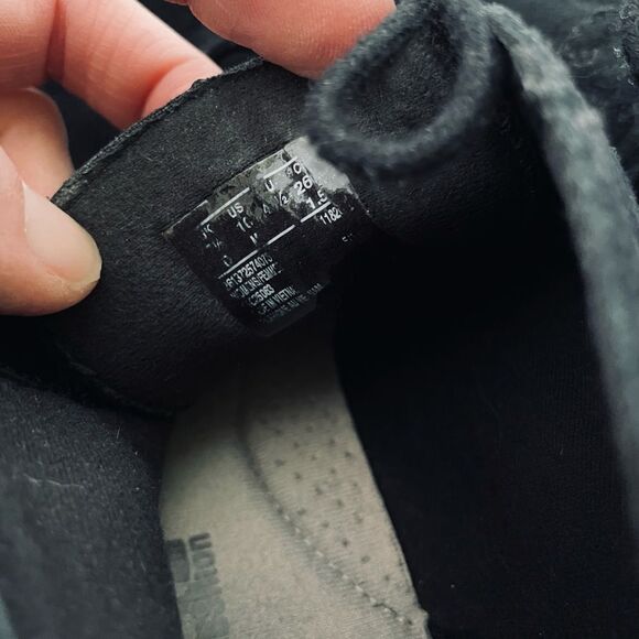 Clarks Collection Black Suede Lace-Up Ankle Boots 10 - Picture 8 of 9